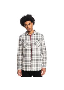 Quiksilver , Flanellhemd »Lanark« , schwarz , Material: Twill-Flanellstoff aus Baumwolle