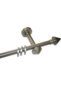 Gardinenstange »Magneto« Ø 20 mm 1 läufig-läufig Fixmass , silberfarben , SUNLINES