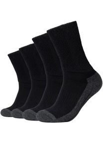 Camano , Socken »function« 4 Paar tlg. Pro Tex Diabetic Ankle Socks, perfekte Feuchtigkeitsregulation , grau , CREW SOCKS mit sanften Zehennähte...