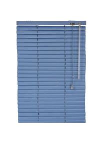 Jalousie mit Bohren freihängend Aluminium , blau , SUNLINES