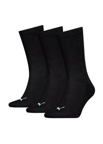 Puma, Herren, Puma Socken &raquo;Puma UNISEX CUSHIONED NEXT CREW 3P&laquo; 3 Paar, 3 Stk. tlg. mit Zonenpolsterung f&uuml;r zus&auml;tzlichen Komfort, schwarz, 43-46, 