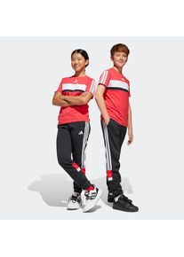 adidas Sportswear , Kinder , Sporthose »J 3S TIB FL PT« , schwarz-weiss , Eine sportliche Jogginghose mit modernem Look für Kinder und Teens.