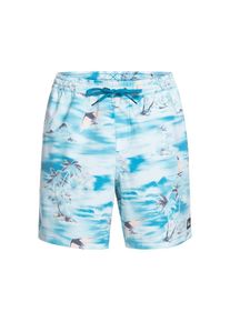 Quiksilver , Badeshorts »Island Hopper 17"« , blau , Stoff: 2-Way-Stretch aus recyceltem...