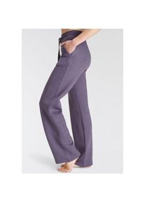 Vivance, Unisex, Relaxhose mit weitem Bein und aus ultraweicher Sweatqualit&auml;t, Loungewear, lavendel, 32/34, N-Gr, Bequeme Sweathose mit weitem Bein