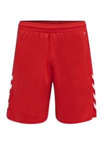 Hummel, Unisex, Hummel Trainingsshorts &raquo;HMLCORE XK POLY SHORTS&laquo;, true rot, M, N-Gr, Kurze L&auml;nge, ideal f&uuml;r Training und sportliche Aktivit&auml;ten