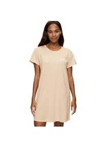 Triumph , Nachthemd »Nightdresses NDK X« Ohne Taschen weich, atmungsaktiv, gerippter Rundhalsausschnitt, Kurzarm , beige , Damen-Sleepshirt von...