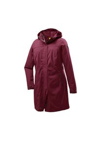 STOY , Damen , Parka »Thiant WMN PRK C« Stilvoller, wasserdichter Parka mit regulierbarer Kapuze , rot , abzippbare und weiten- und...