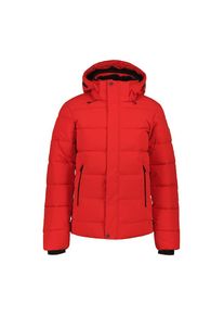Icepeak , Damen , Steppjacke »BIXBY« 1 Stk. tlg. mit Kapuze mit kontrastfarbenem Markenpatch am Oberarm , rot , H Steppjacke BIXBY von Icepeak