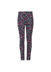 TRIGEMA , Jungen,Kinder,M&auml;dchen , Leggings &raquo;Farbenfrohe Blumen Leggings&laquo; , blau , Elastischer Feinripp