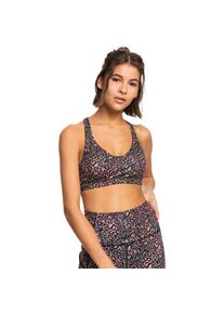 Roxy , Damen , Sporttop »Heart Into It Pt« , schwarz , Passform: Mittlerer Support und mittlere...