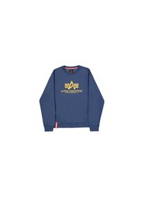 Alpha Industries , Damen , Sweater »Basic Sweatshirt BL« , blau , Brushed Fleece Stoff