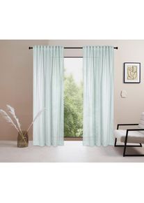 Gardine »Marusha« Multifunktionsband 1 Stk. tlg. 1 Schal, Leinenoptik, gewebt, verschiedene Grössen , grün , LeGer Home by Lena Gercke ,...