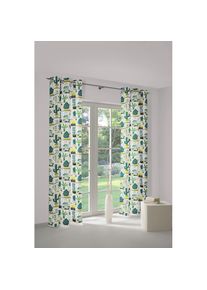 WIRTH, Vorhang &raquo;Oakham&laquo; &Ouml;sen 1 Stk. tlg., gr&uuml;n, natur, Polyester