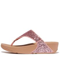 Fitflop , Dianette »Lulu« Badeschuh, Sandale, Sommerschuh mit Glitter Bandage , rosegold , Schöner Sommerschuh mit weichem Zehensteg