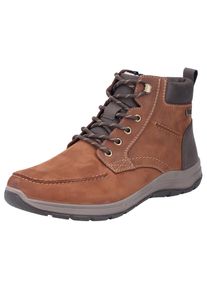 Rieker, Unisex, Winterboots Outdoorschuh, Schn&uuml;rboots, Stiefelette mit RiekerTEX-Membran, braun, 41, Schn&uuml;rboots mit gepolstertem Schaftrand