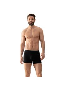 Mey , Trunk »Dry Cotton« Elastischer Logobund , schwarz , Herren-Boxershorts von mey