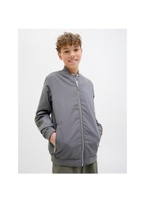 Jack & Jones Junior , Jugendliche , Bomberjacke »JJERUSH windabweisend und pflegeleicht« ohne Kapuze unifarben, modisch, regular fit, Web,...