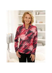 Classic Basics , 2-in-1-Langarmshirt »Winter-Shirt« 1 Stk. tlg. , rot , leicht angeraut