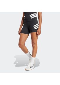 adidas Sportswear , Shorts »W FI 3S BIKER« , schwarz , Schräg verlaufende 3-Streifen