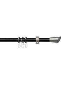 Gardinenstange »Lan Bit« Ø 20 mm 1 läufig-läufig Fixmass 1-läufig im Fixmass Ø 20 mm , silberfarben , Liedeco