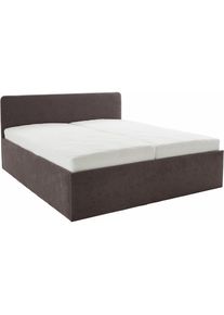 Polsterbett »"Davos", OTTOs Choice! Topseller« inkl. Bettkasten bei Ausführung mit Matratze , grau , Westfalia Schlafkomfort