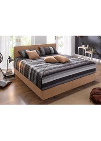 Polsterbett »"Davos", OTTOs Choice! Topseller« inkl. Bettkasten bei Ausführung mit Matratze , braun , Westfalia Schlafkomfort