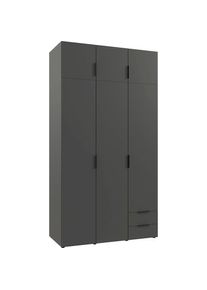 Kleiderschrank »Modena« Drehtüren-Schrankprogramm , grau , wimex