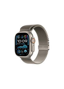 Apple, Smartwatch &raquo;Ultra 2 Natural Titanium Alpine Loop Tan Large&laquo; ( ) Watch OS, natur, Neuer S9 SiP Dual-Core-Prozessor und Ultrabreitband-Chip der 