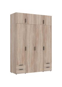 Kleiderschrank »Modena« Drehtüren-Schrankprogramm , braun , wimex