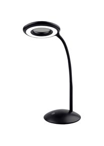 Maximex LED Tischleuchte »8-fach Lupe« LED-Board 1 Stk. Neutralweiss Tageslichtweiss flexible Schreibtischlampe, 3 Helligkeitsstufen, 8-fach...