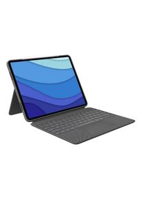 Logitech , Tablet-Hülle »Tastatur Cover Comb« IPad Pro 12,9" (5. Generation) , grau , Schutzhülle und Tastatur für das iPad Pro 12.9" 5. Generation