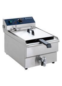 Gastro Elektro-Fritteuse ECO 13 Liter mit Ablasshahn, 5000 W, 400 V / Friteuse