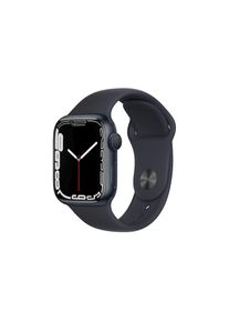 Apple , Smartwatch »Serie 7, GPS, 41 mm Aluminiumgehäuse mit Sportarmband« ( ) Watch OS , schwarz