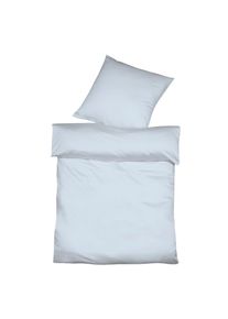 Bettwäsche »Provence« 3 Stk. tlg. , blau , Fleuresse , Obermaterial: 50% Baumwolle, 50% Leinen