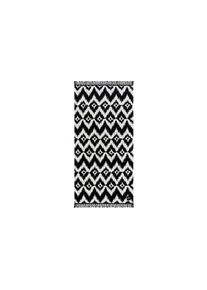 Strandtuch»SlowtideStrandtuchEscherBlack« , schwarz-weiss , Obermaterial: 100% Baumwolle , Reaktivfarbstoff, der das Ausbleichen verhindert