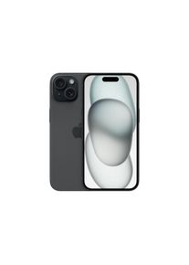 Apple , Smartphone »iPhone 15« Schwarz , schwarz