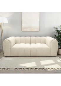 DOMO collection Big-Sofa »Odense Megasofa in 2 Breiten, Taschenfederkernunterfederung, bequem« aus pflegeleichtem Strukturbezug und legerer Polsterung , blau ,...