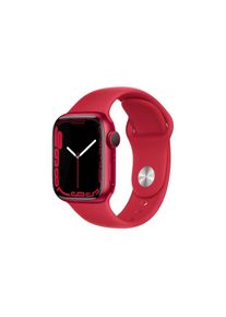 Apple , Smartwatch »Serie 7, GPS, 41 mm Aluminiumgehäuse mit Sportarmband« ( ) Watch OS , rot