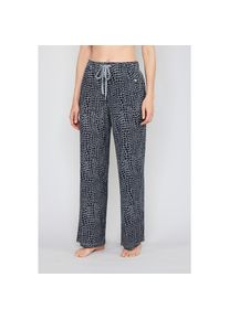 JOOP! , Pyjamahose »Luxe Modal Printed« Print-Design, Seitliche Taschen, Regular Fit, weites Bein , blau , Pyjamahose von Marc O ́Polo