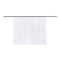 GERSTER, Gardine &raquo;Martina&laquo; Smokband 1 Stk. tlg. Pflegeleichte Effekt-Voile-Webware, wei&szlig;, Voile, Polyester