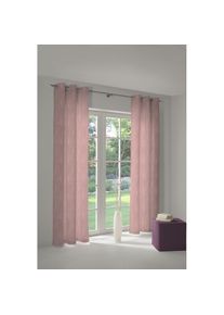 Adam, Vorhang &raquo;Easy Diamond&laquo; &Ouml;sen 1 Stk. tlg. aus 100% Bio-Baumwolle, aubergine, Jacquard, Baumwolle (Bio-Baumwolle)