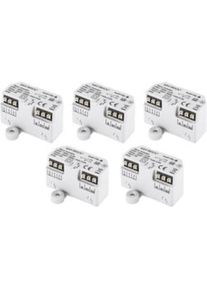 homematic IP, homematic IP Smart-Home-Steuerelement &raquo;Jalousieaktor - Unterputz 5er Set&laquo;, wei&szlig;