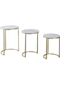 Kayoom Beistelltisch »Tria 125 3er-Set, faszinierend und auflockernd« Set, 3 Stk. tlg. Beistelltisch-Set, zeitloses Design, hochwertige Verarbeitung ,...