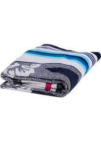 Strandtuch »Surfboard« mit Blume , bunt , stuco , Obermaterial: 100% Baumwolle