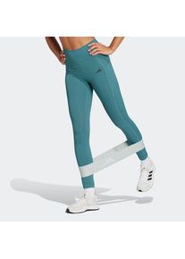 adidas Performance, Unisex, adidas Performance Trainingstights &raquo;OPT RIB 7/8 L&laquo;, preloved teal, XS, N-Gr, Diese stylishen kurzen Leggings sind 