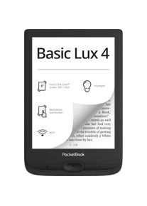 PocketBook , E-Book »Basic Lux 4« (15,2 cm / 6 ′′) 8 GB ) , schwarz , Unterstützung von 21 gängigen Buch- sowie 4 Bildformaten ohne Konvertierung