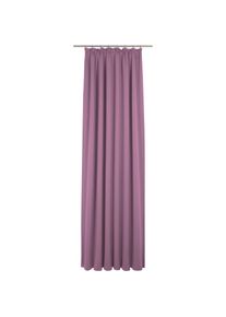WIRTH, Vorhang &raquo;Newbury&laquo; Kr&auml;uselband 1 Stk. tlg., flieder, Jacquard, Baumwolle, Polyester