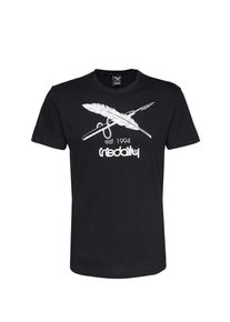 Iriedaily T-Shirt Herren, schwarz / weiß, Größe M