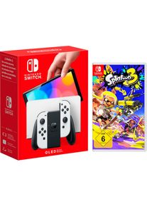 Nintendo Switch , Konsolen-Set »NSW OLED + Splatoon 3« 64 GB , bunt