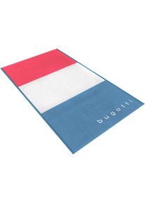 Strandtuch »Tropea« , blau , Bugatti , Obermaterial: 100% Baumwolle